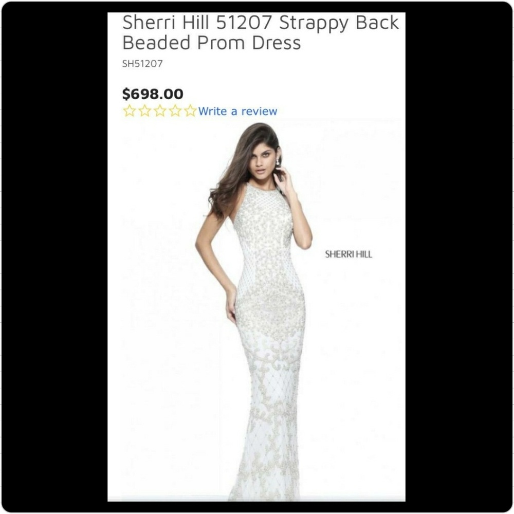 Sherri Hill Beaded Gown